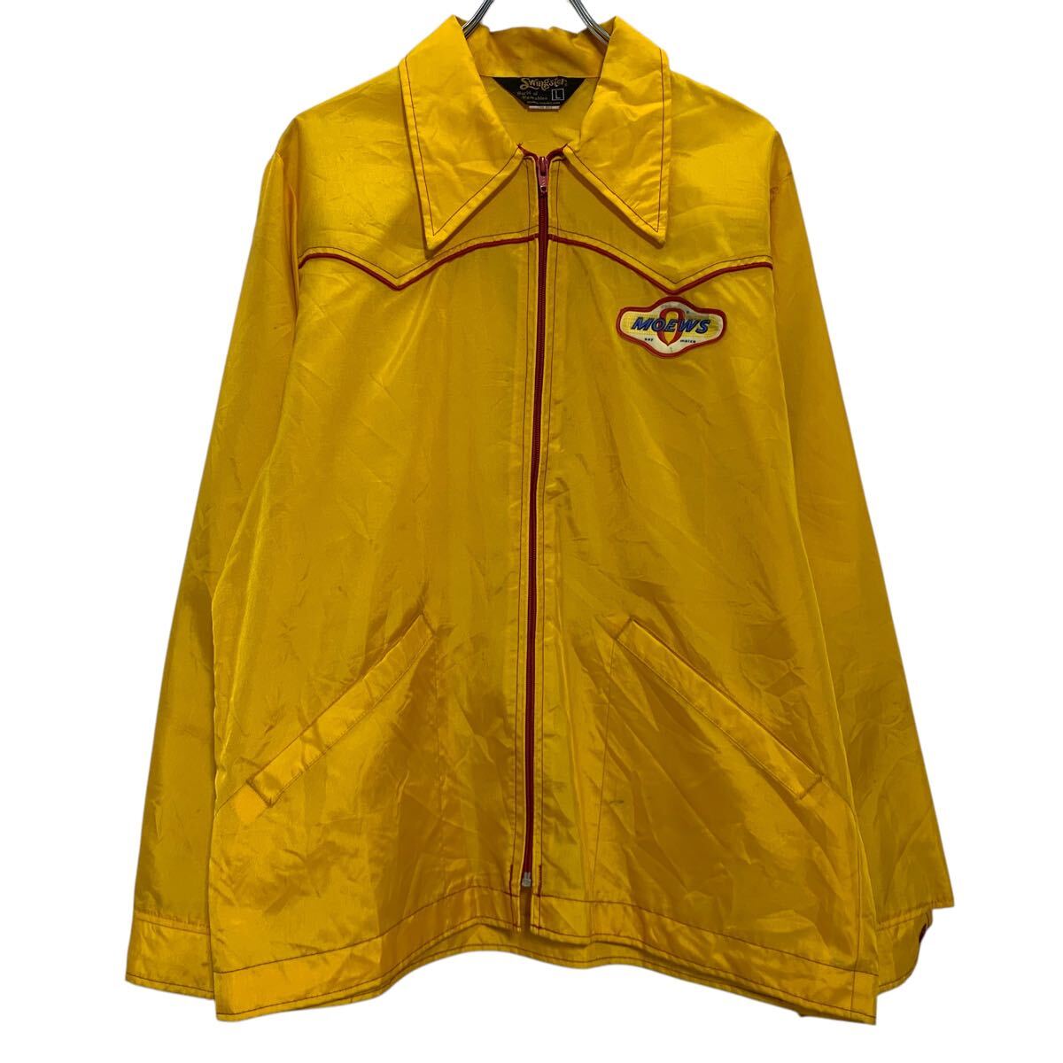 楽天市場】【中古】【古着】 Swingster ナイロンジャケット M グリーン 