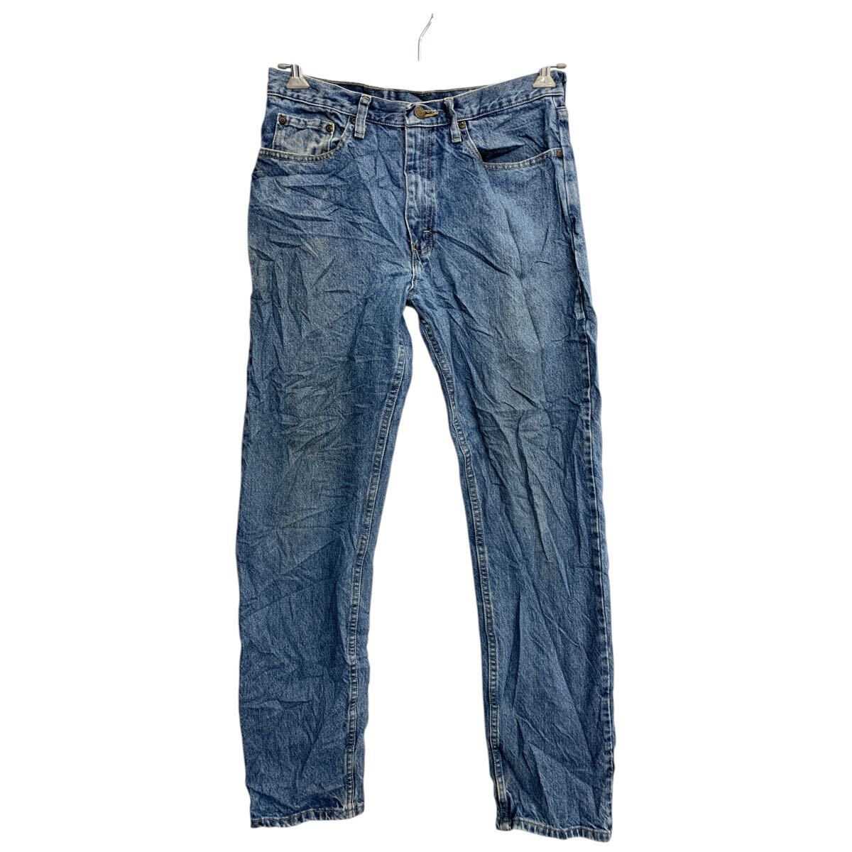 WRANGLER コットン デニム パンツ US古着 ラングラー ジーンズ Deadstock」 古着 00s Wrangler 13MWZ 真紺 デニム パンツ