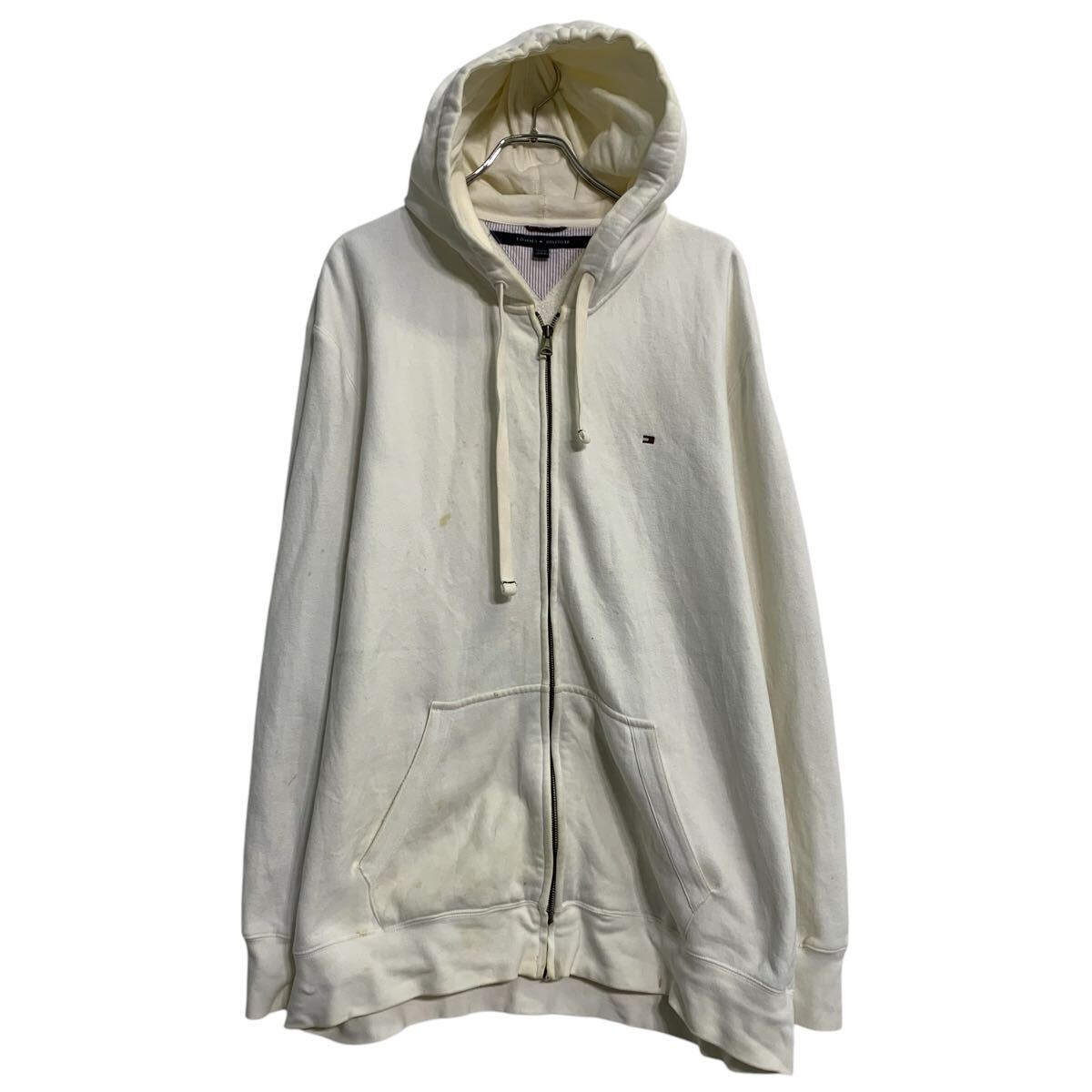 楽天市場】【中古】【古着】 TOMMY HILFIGER ジップアップ ロゴ
