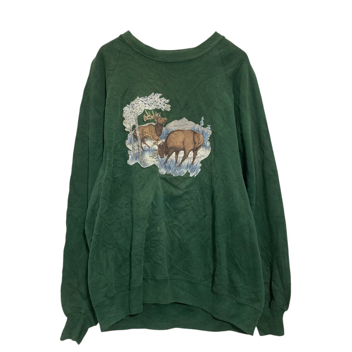 楽天市場】90s リアルツリーカモ 総柄 クルーネック スウェットシャツ