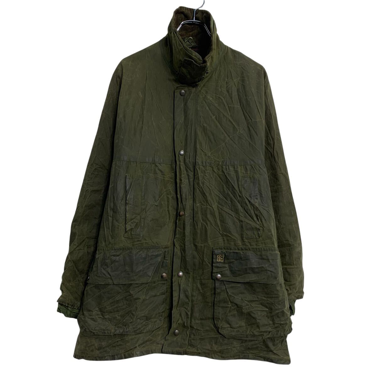 Vintage 90s オイルドジャケット グリーン コーデュロイ フード付き 楽天市場】【中古】【古着】 オイルドジャケット M モスグリーン