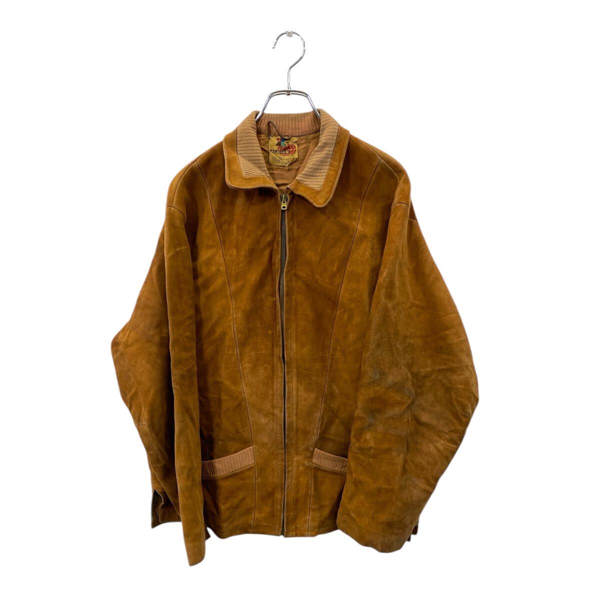 楽天市場】【中古】 ゴートレザー スエードジャケット メンズ SIZE 48