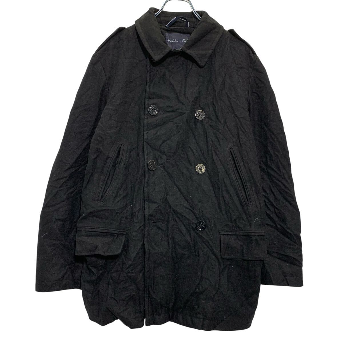 楽天市場】古着 NAUTICA ノーティカ ダッフルコート L ブラック
