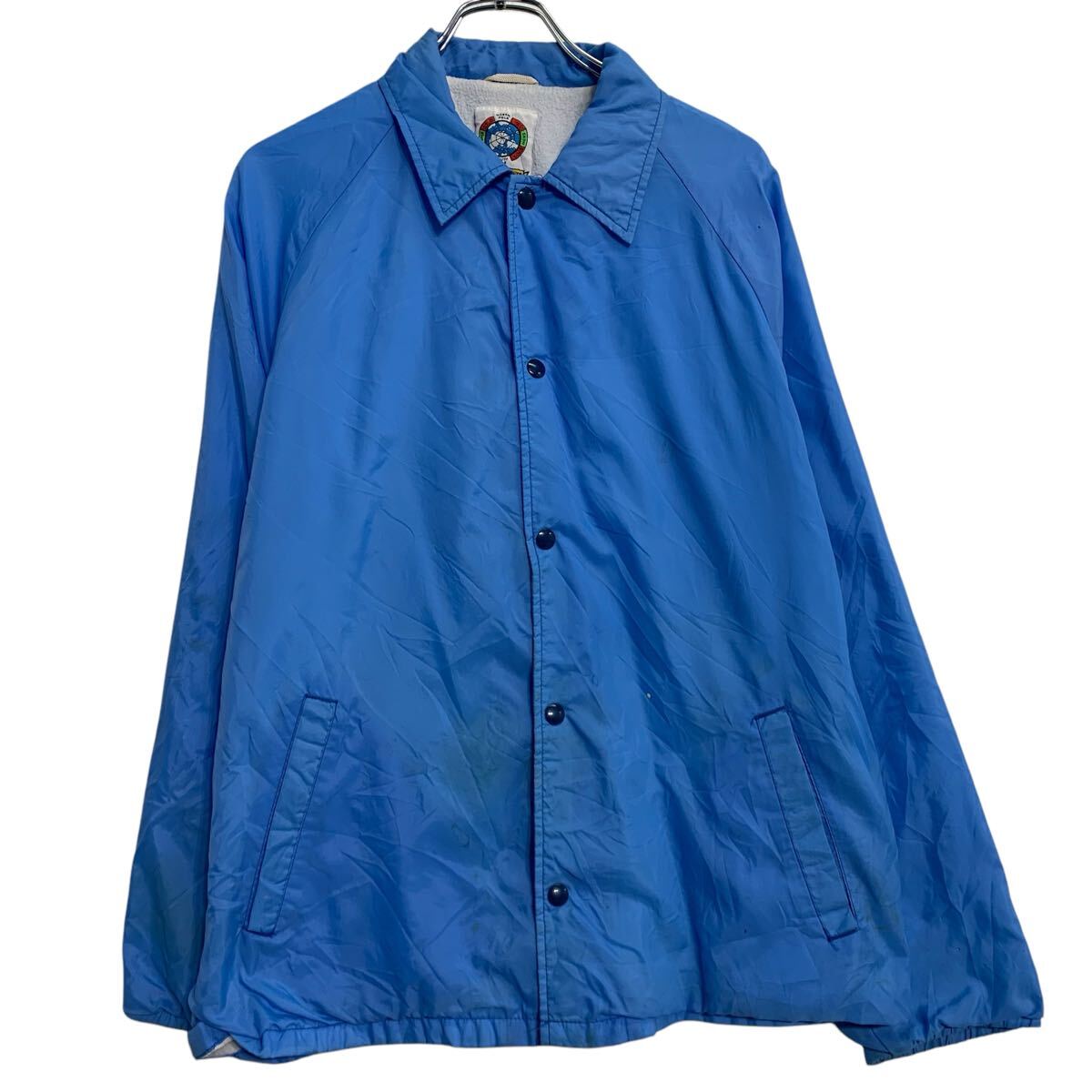 楽天市場】【中古】【古着】 コーチ ジャケット L 程 ライトブルー