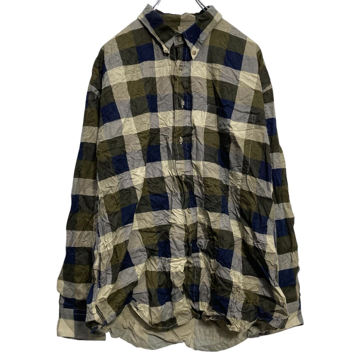 楽天市場】General Reserch パラサイトポケット チェック ネル シャツ