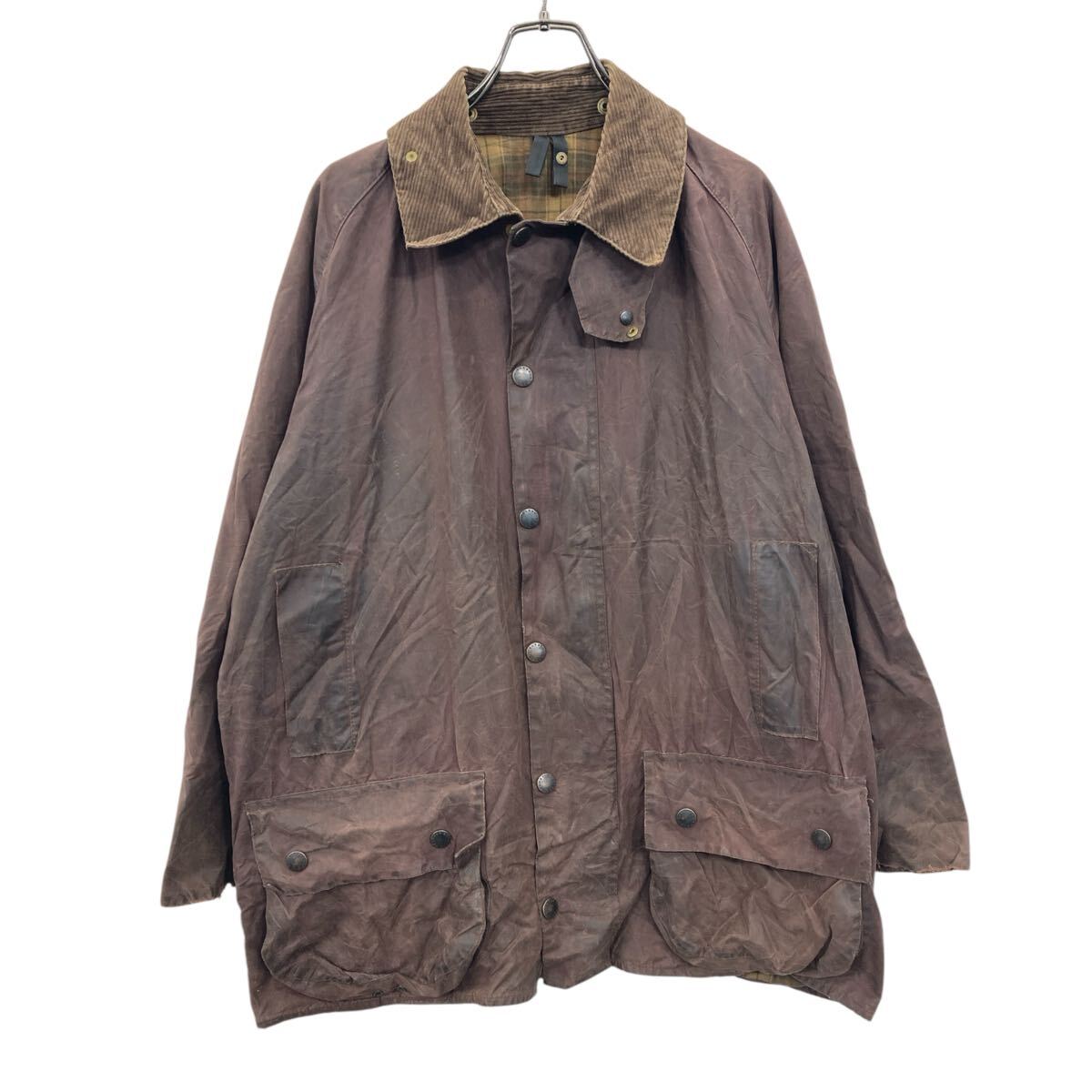 【美品古着】Barbour ダークブラウン ジャケット Lサイズ 楽天市場】【中古】【古着】 BACKHOUSE オイルド ジャケット XL