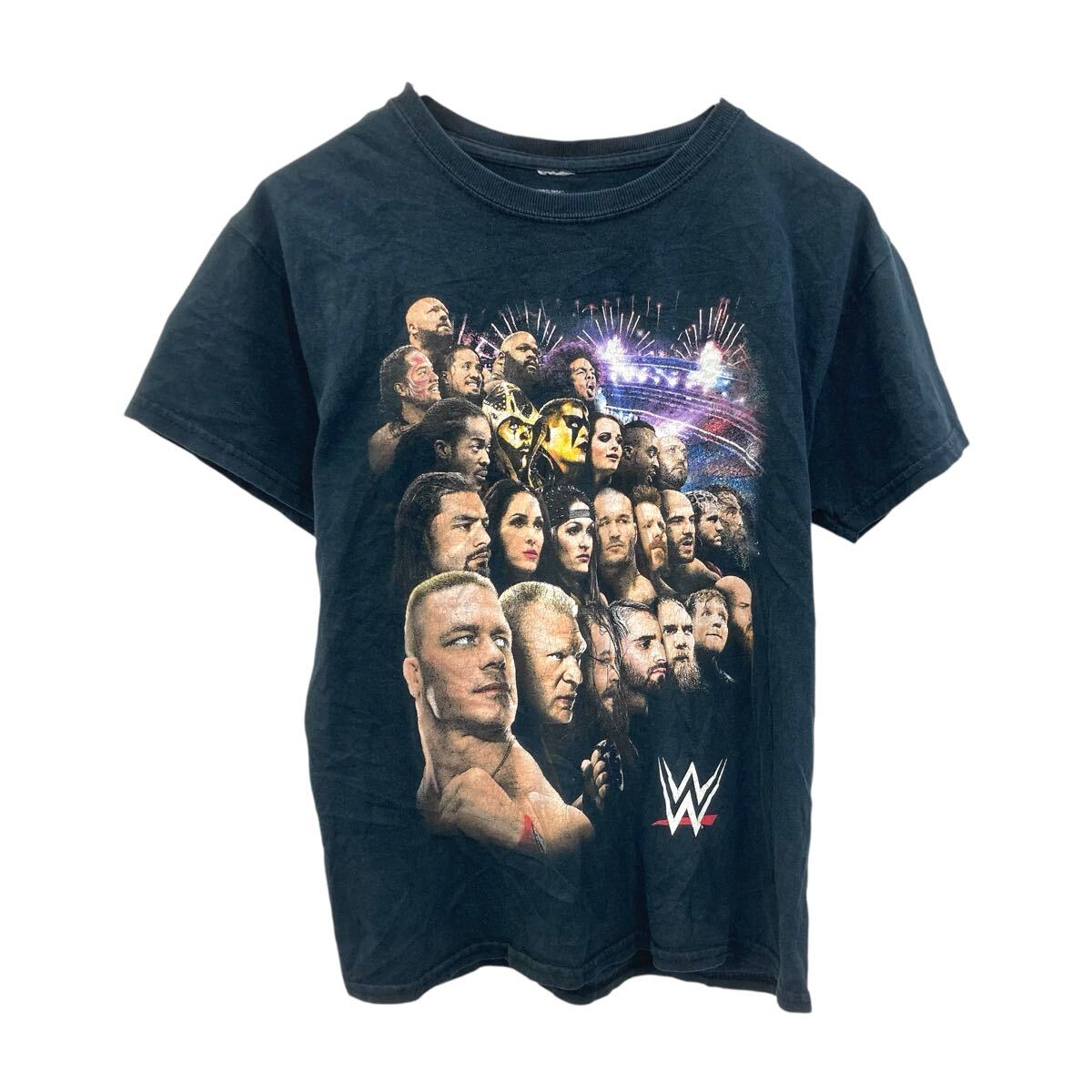 楽天市場】00s □ WWE オフィシャル ECW プリント 半袖 Tシャツ