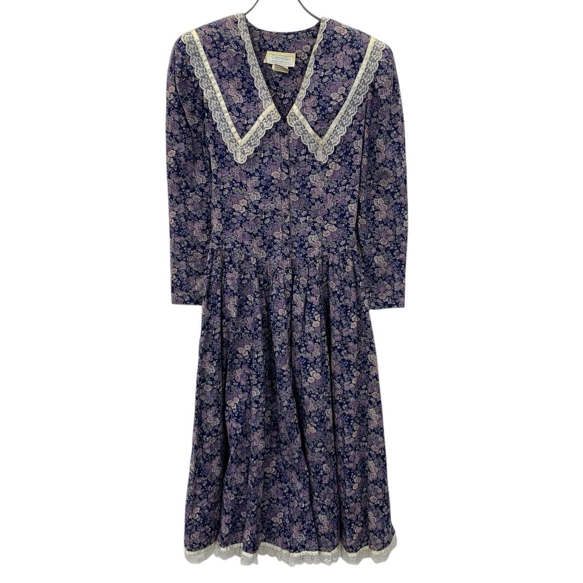 60’s GUNNE SAX 黒タグ　ワンピース　ノースリーブ SPECIAL ITEM USA VINTAGE JESSICA MCCLINTOCK GUNNE SAX