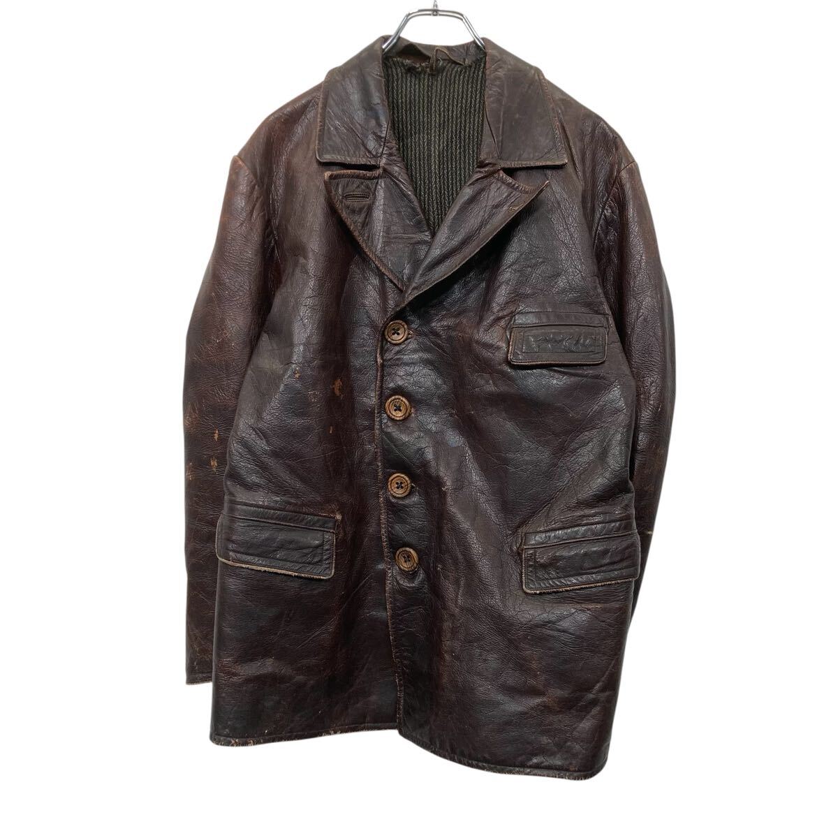 楽天市場】30s ホースハイドレザーカーコート【アメリカ古着】【中古