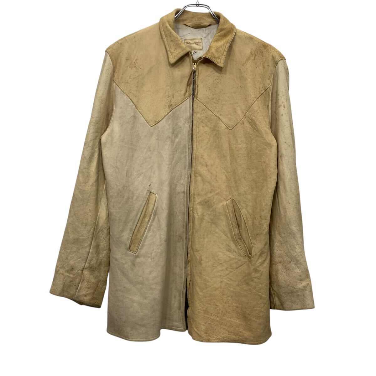 楽天市場】MID-WESTERN SPORT TOGS 40〜50s DEERSKIN WESTERN JACKET