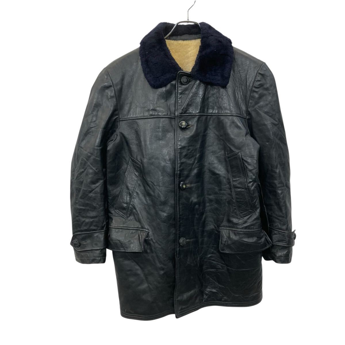 楽天市場】40〜50年代 UNKNOWN フレンチ ムートン レザーカーコート
