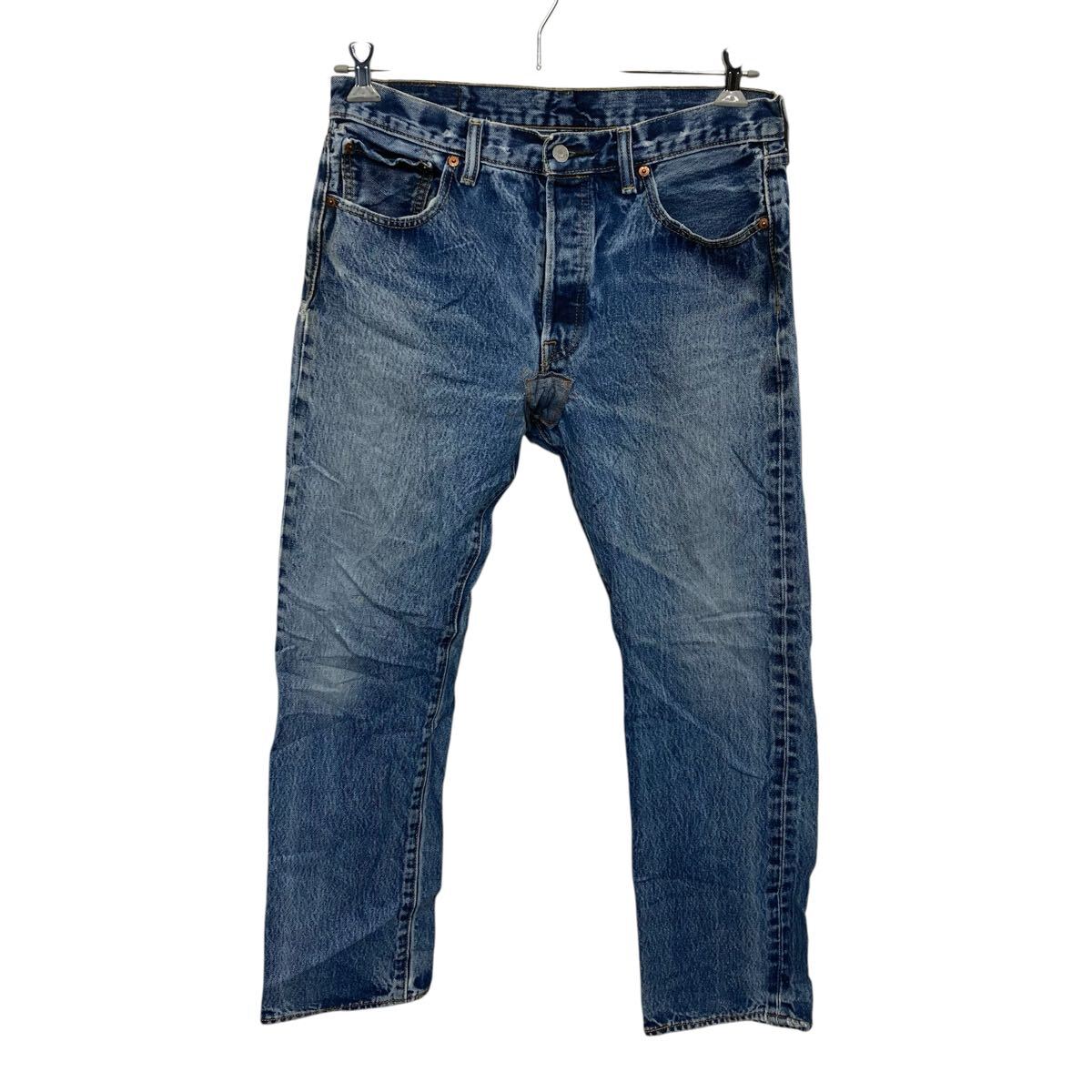 楽天市場】【中古】【古着】 Levi's 501 デニムパンツ W33 ブルー