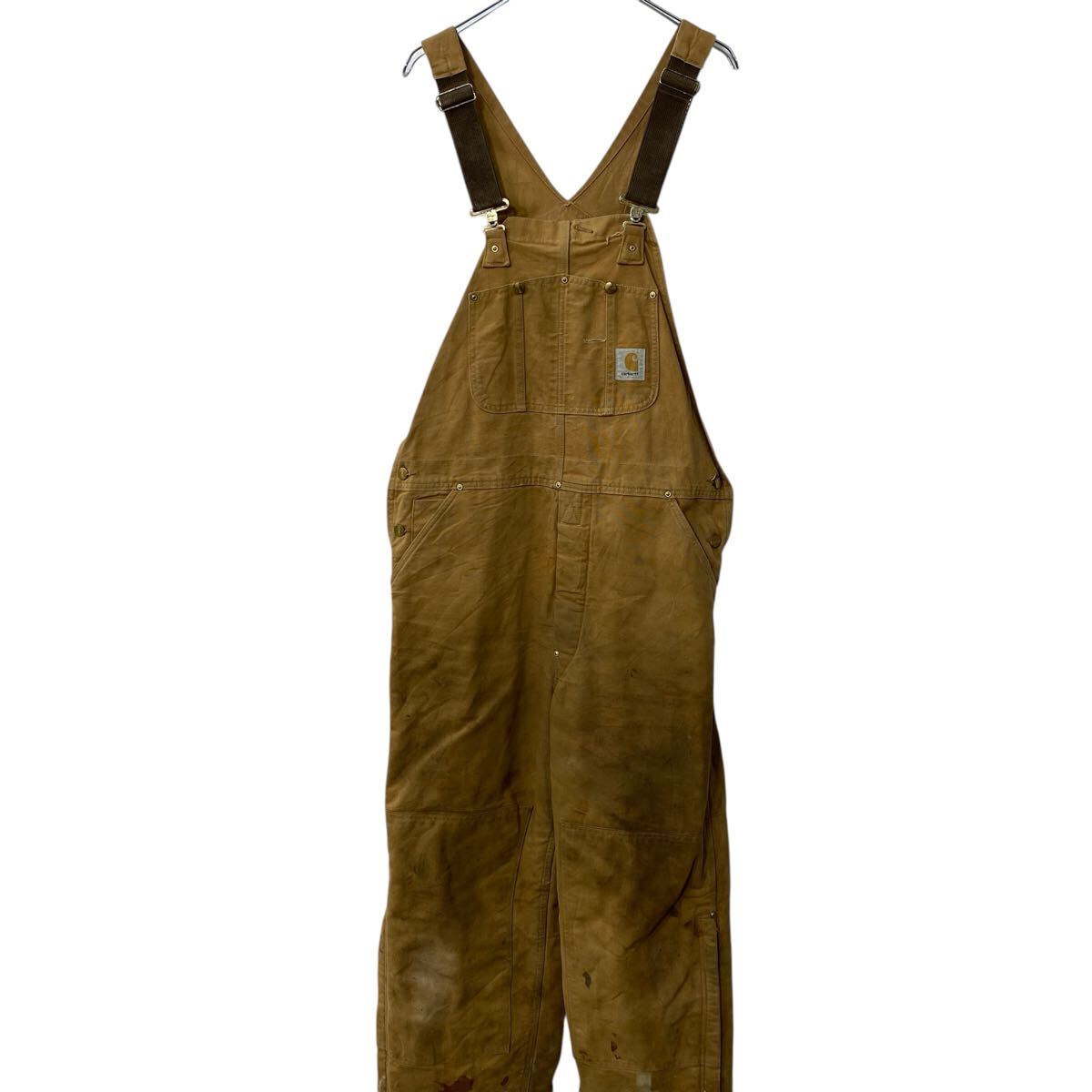 楽天市場】Carhartt カーハート 中綿 オーバーオール ダブルニー 裏地