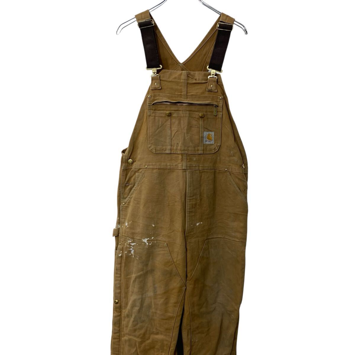 楽天市場】Carhartt カーハート 中綿 オーバーオール ダブルニー 裏地