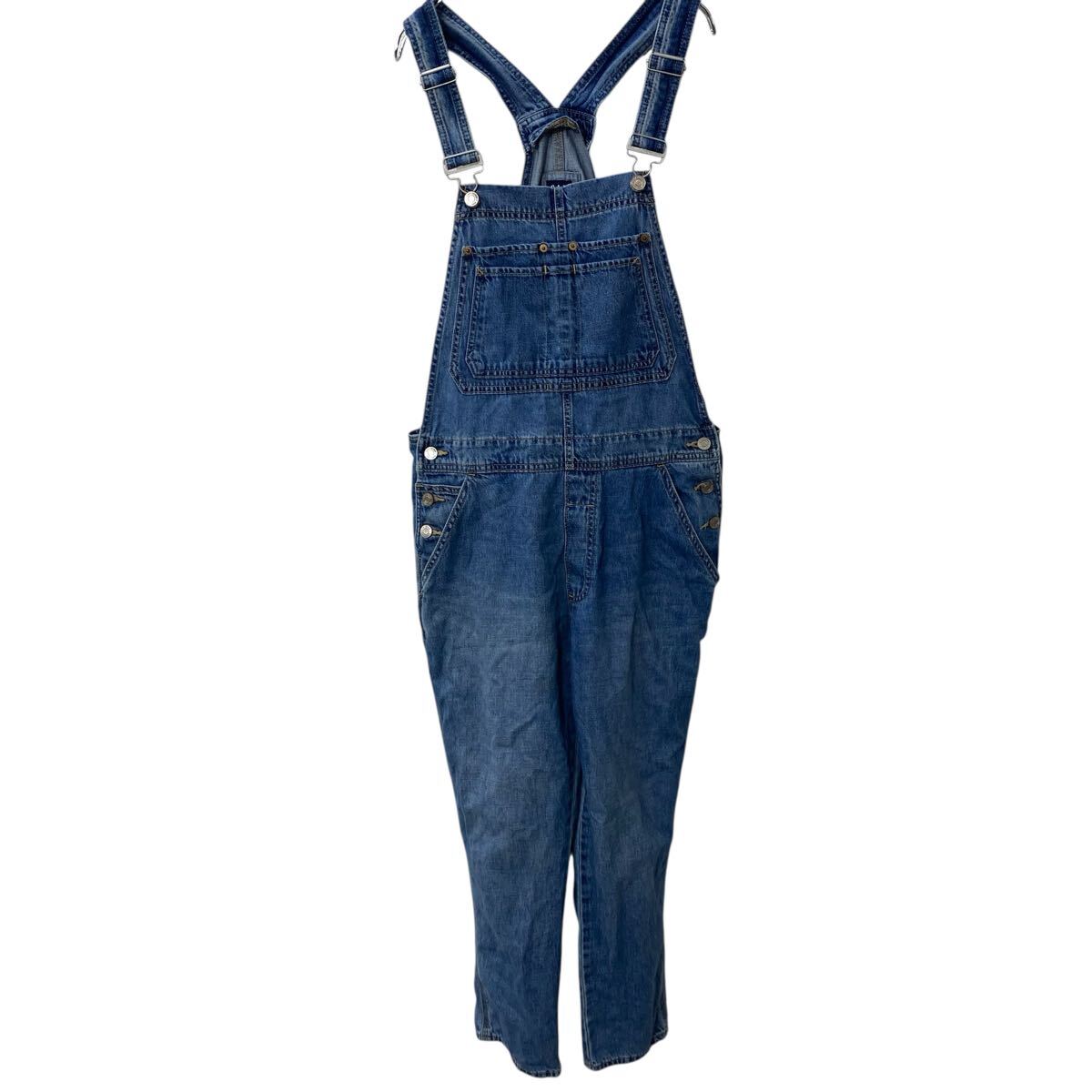  JEANS デニムオーバーオール　美品 a707-5271_1.jpg