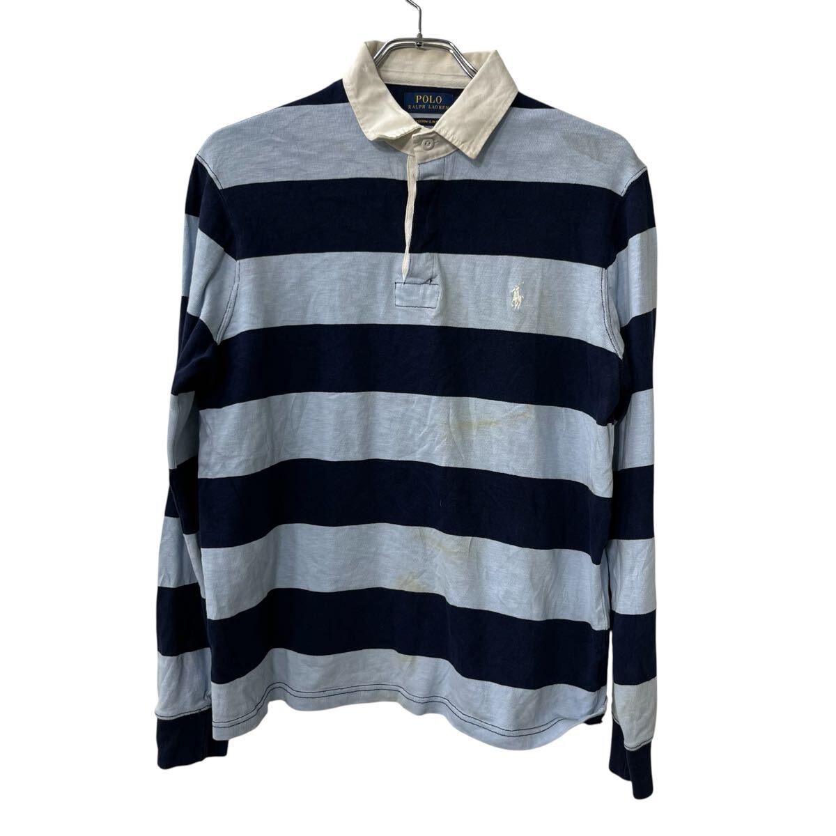楽天市場】【中古】【古着】 POLO RALPH LAUREN 長袖 無地 ポロシャツ
