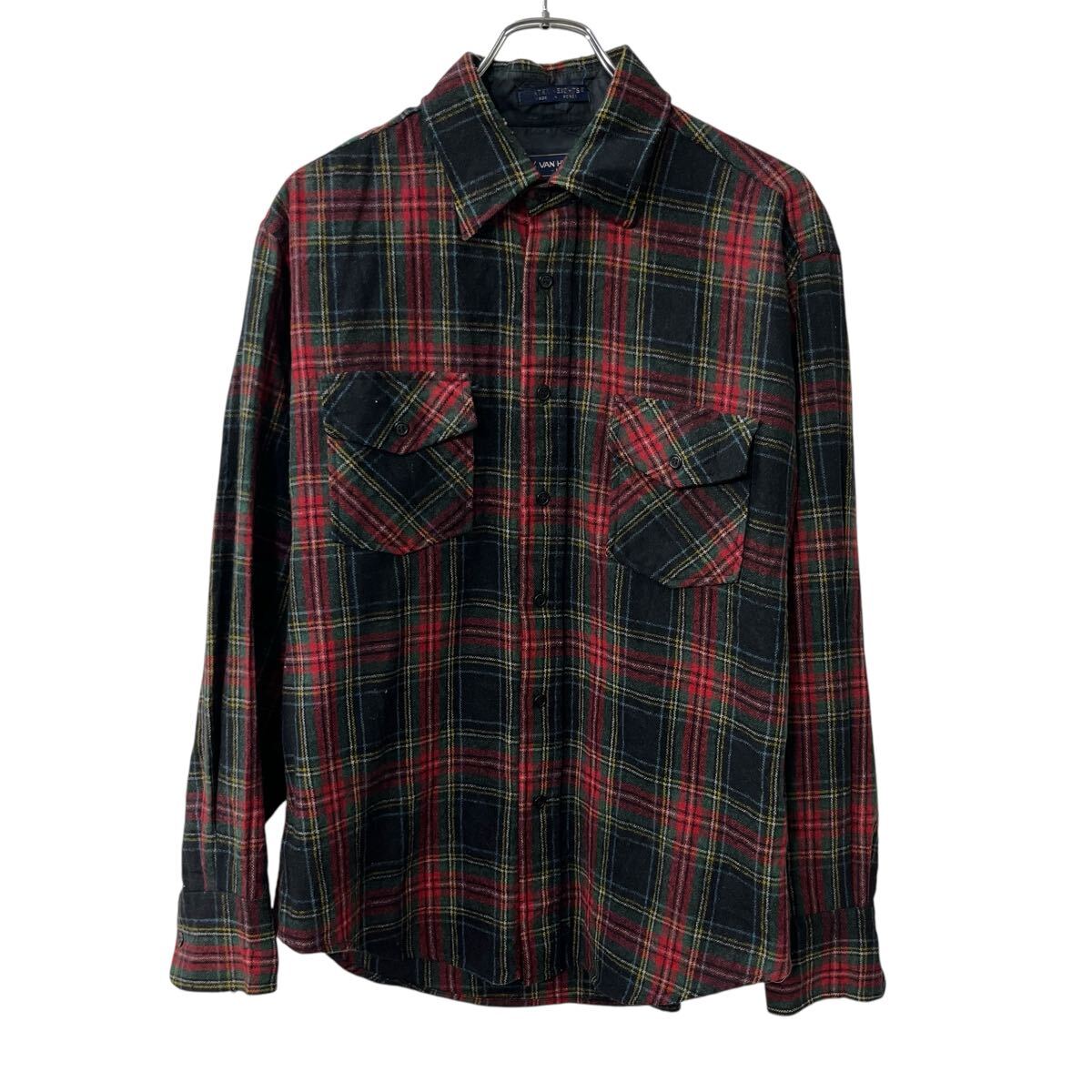 楽天市場】VAN HEUSEN フェイク スウェードシャツ サイズ表記 M