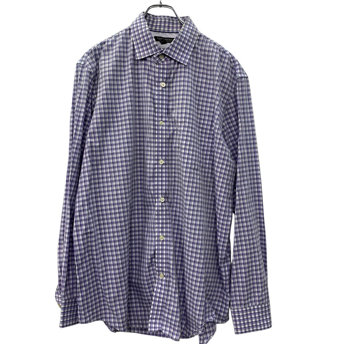 コ*ア様 24 バナナリパブリックのみアメリカ古着長袖シャツ50着セットまとめ売 楽天市場】【中古】【古着】 BANANA REPUBLIC 長袖 シャツ Lサイズ