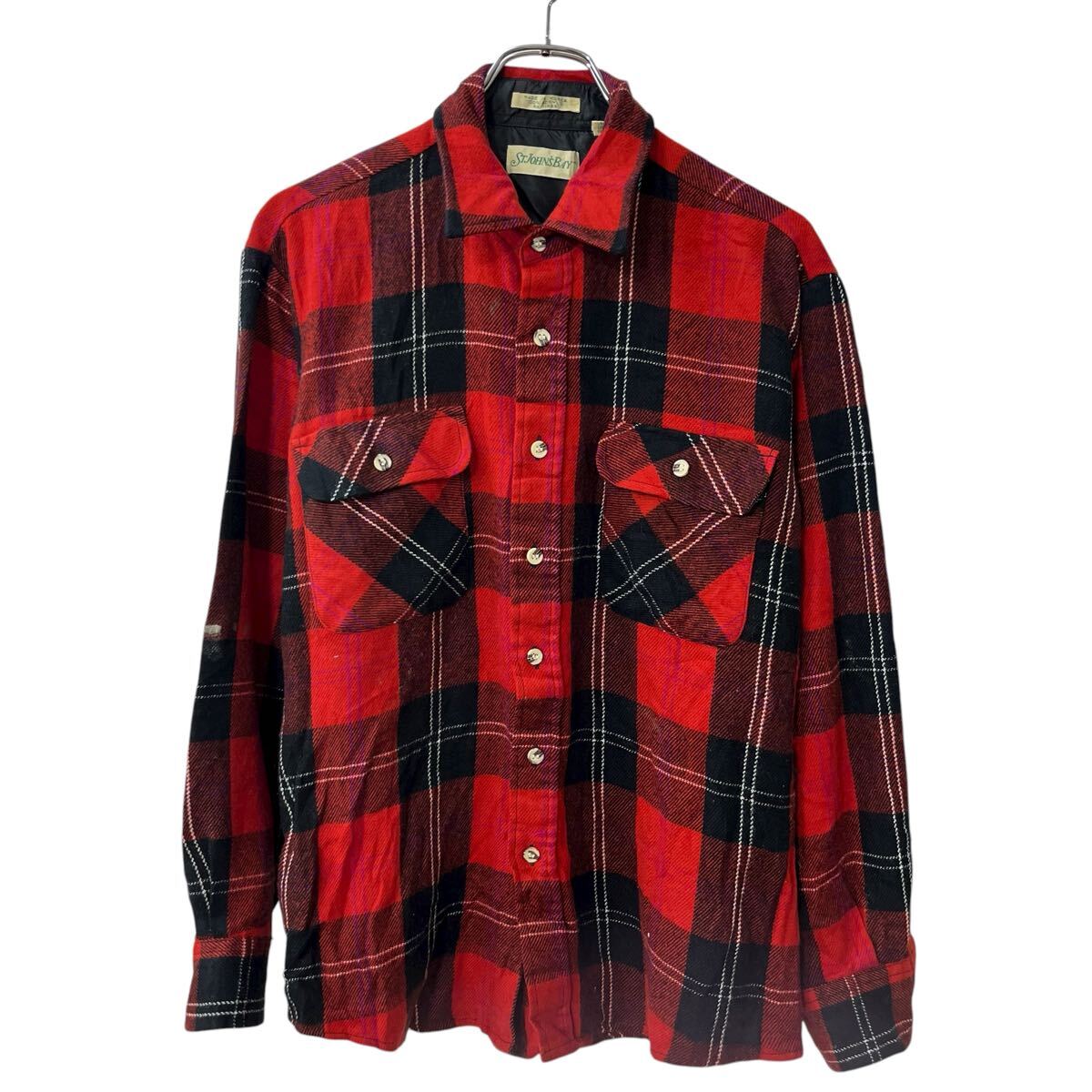 楽天市場】General Reserch パラサイトポケット チェック ネル シャツ