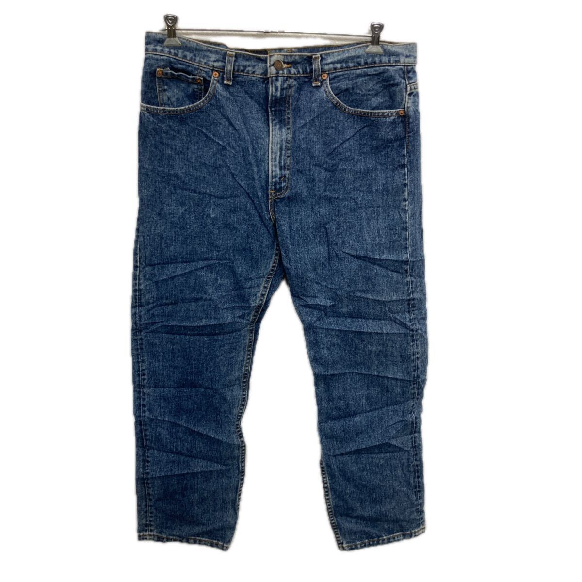 中古古着 USA製 Levi's 505 デニムパンツ W38 ブルー リーバイス