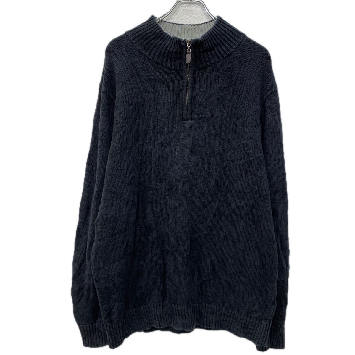 楽天市場】LLBean ハーフジップ プルオーバー ハイネック コットン