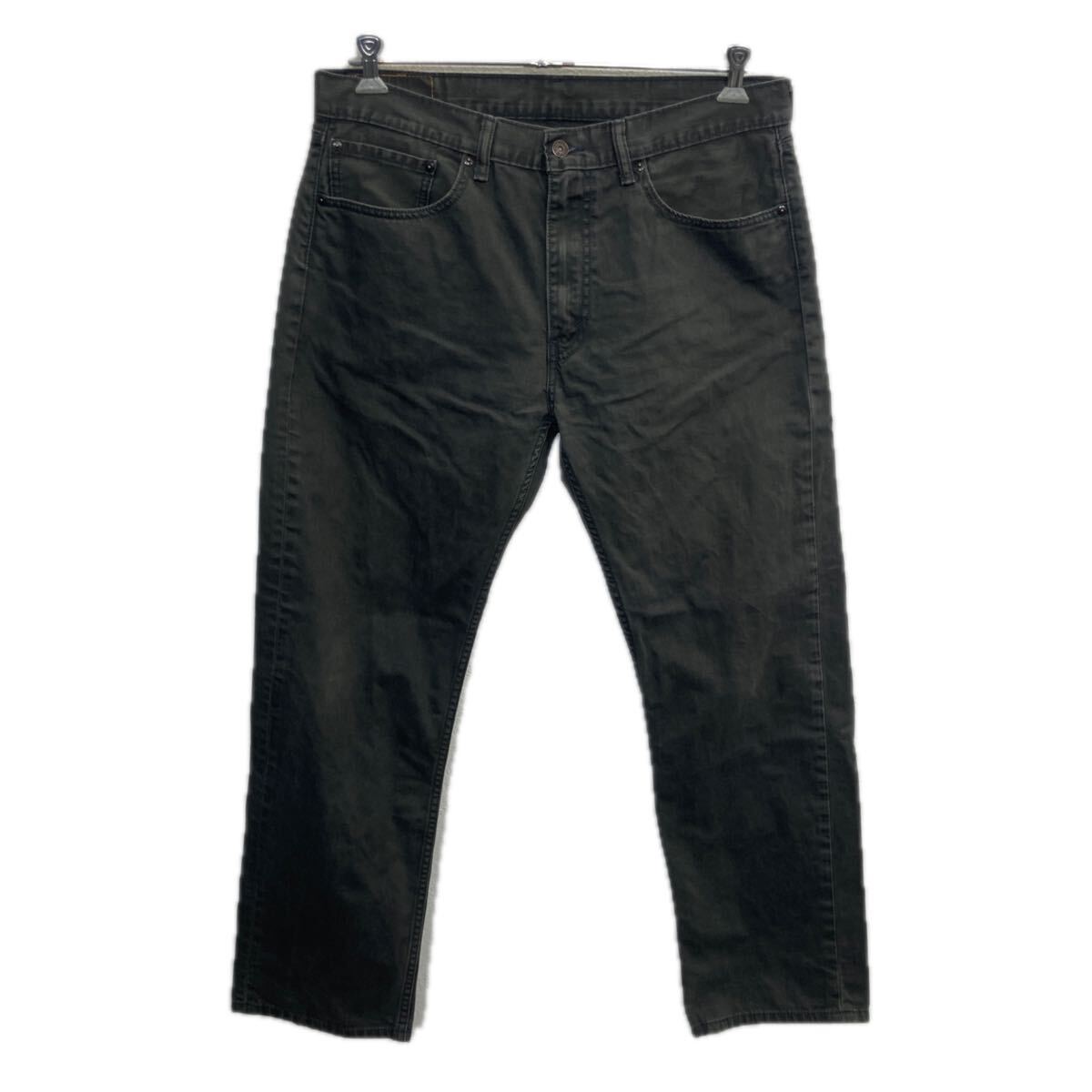 【中古】【古着】 Levi's 505 デニムパンツ W36 ダークブラウン リーバイス ジップアップ アメカジ ジーンズ デニム コットン 2512-505