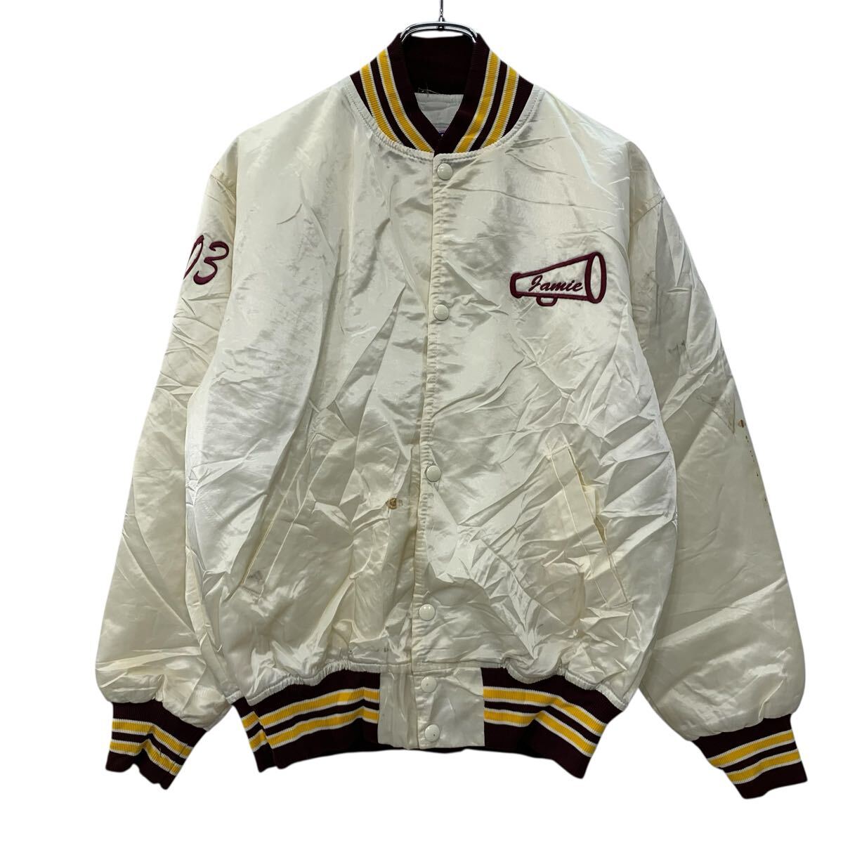 楽天市場】90s SONY Jersey Varsity Jacket 青 XL ソニー バーシティ