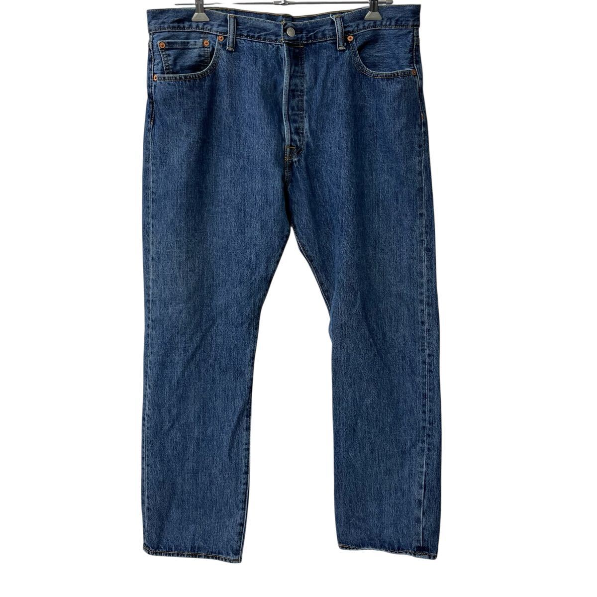 【中古】【古着】 Levi's 501 デニムパンツ W40 ブルー リーバイス ビッグサイズ ジップアップ アメカジ ジーンズ デニム コットン 2601-506
