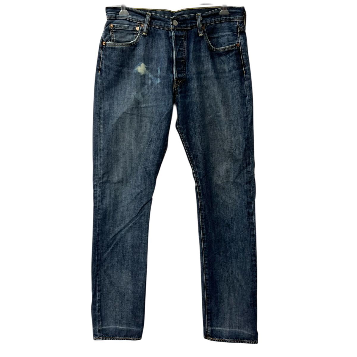 【中古】【古着】 Levi's 501 デニムパンツ W33 ブルー リーバイス ボタンフライ アメカジ ジーンズ デニム コットン 2602-108
