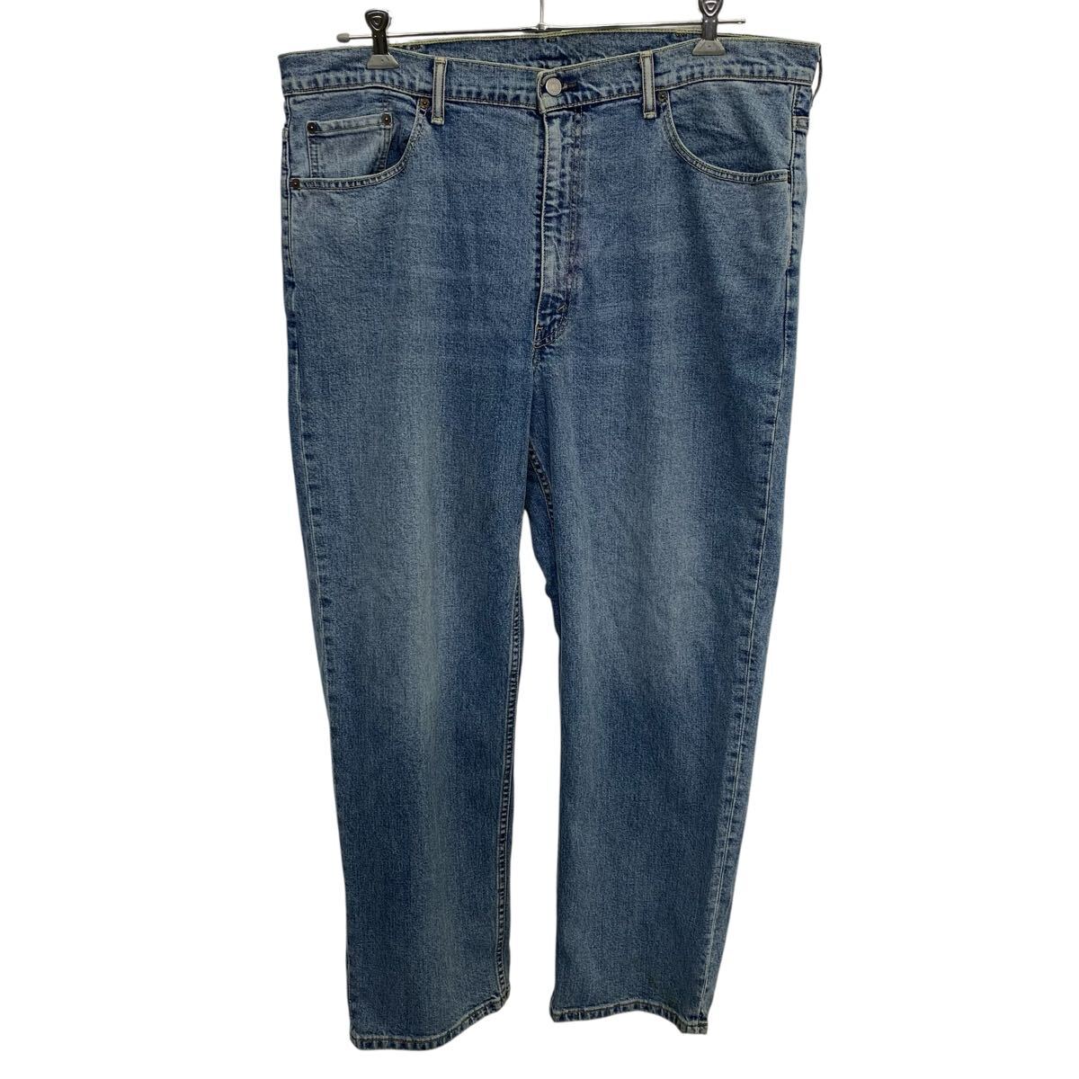【中古】【古着】 Levi's 550 デニムパンツ W40 ブルー リーバイス ジップアップ ビッグサイズ アメカジ デニム ジーンズ 2602-263