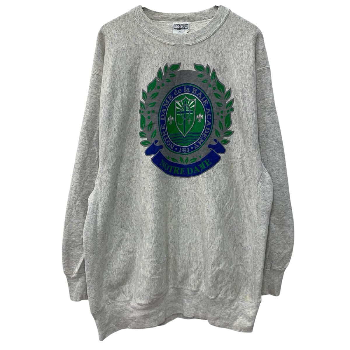 古着 90\u0027S SANTEE SWEATS プリントスウェット