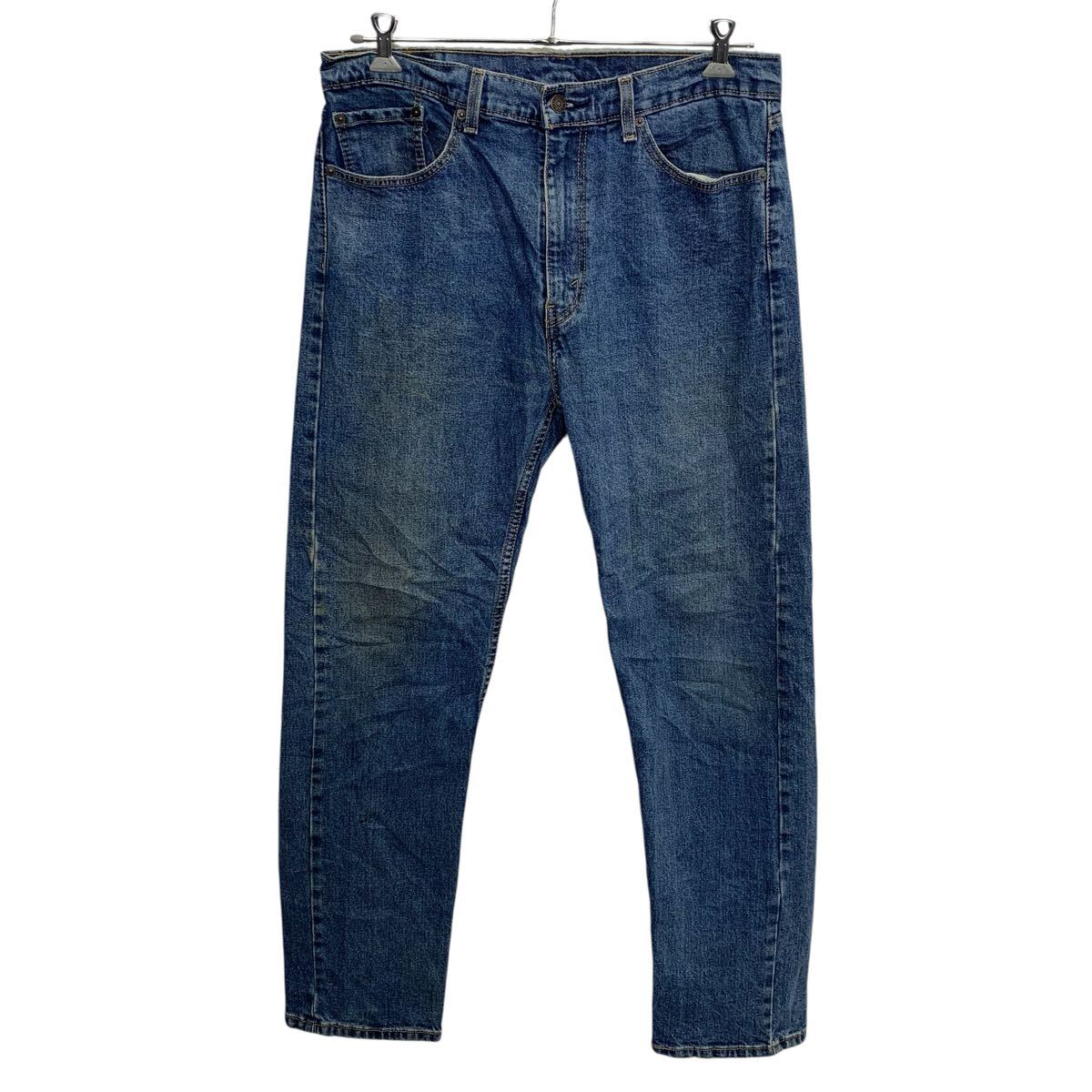 【中古】【古着】 Levi's 505 デニムパンツ W36 インディゴブルー リーバイス ジップアップ ゴールデンサイズ アメカジ デニム ジーンズ 2602-352