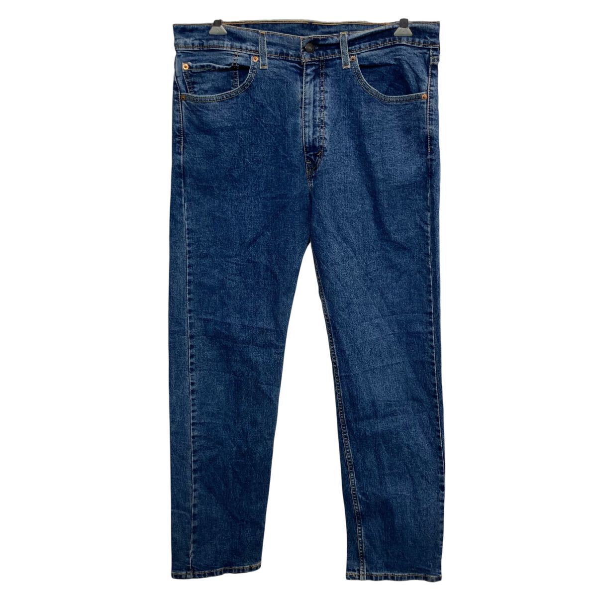 【中古】【古着】 Levi's 505 デニムパンツ W35 インディゴブルー リーバイス ジップアップ アメカジ デニム ジーンズ 2603-53