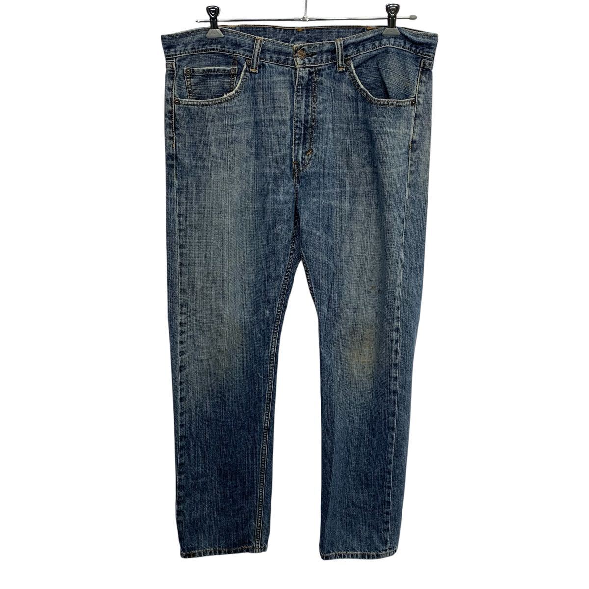【中古】【古着】 Levi's 505 デニムパンツ W38 インディゴブルー リーバイス ジップアップ ビッグサイズ アメカジ デニム ジーンズ 2603-57