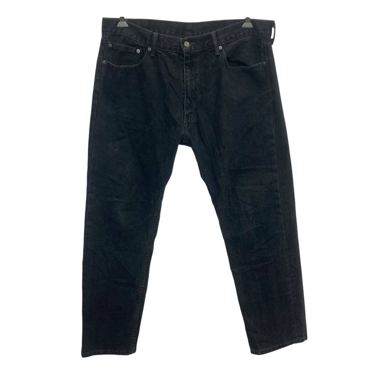 【中古】【古着】 Levi's 505 デニムパンツ W38 ブラック リーバイス ジップアップ ビッグサイズ デニム コットン アメカジ ジーンズ 2603-401