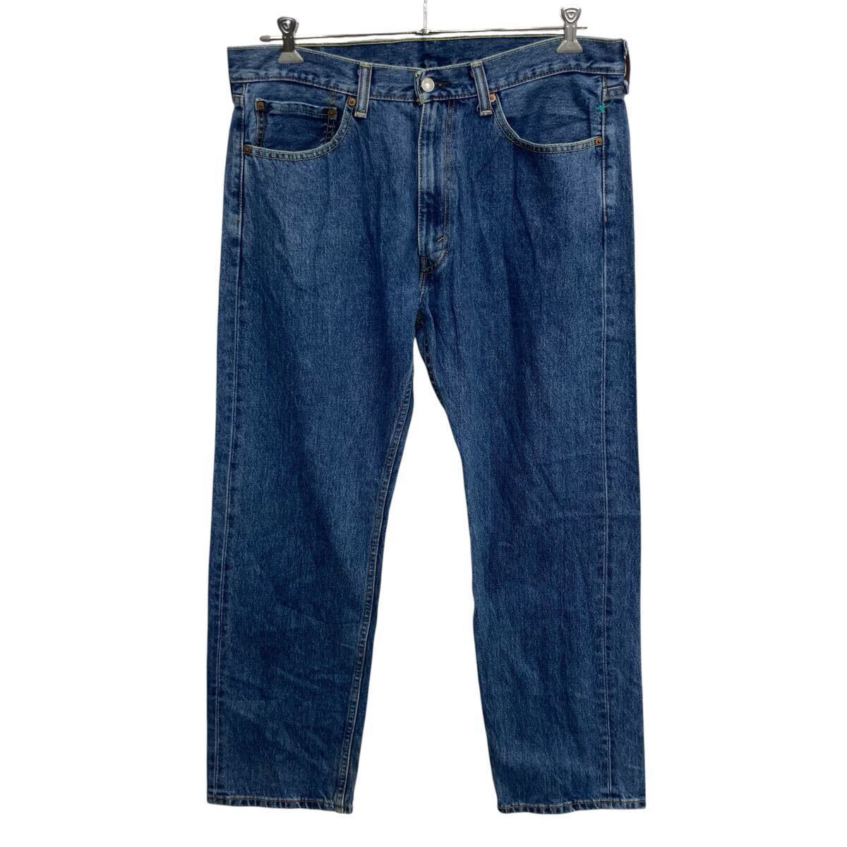【中古】【古着】 メキシコ製 Levi's505 デニムパンツ W36 インディゴブルー リーバイス ジップアップ ゴールデンサイズ アメカジ デニム ジーンズ 2603-426