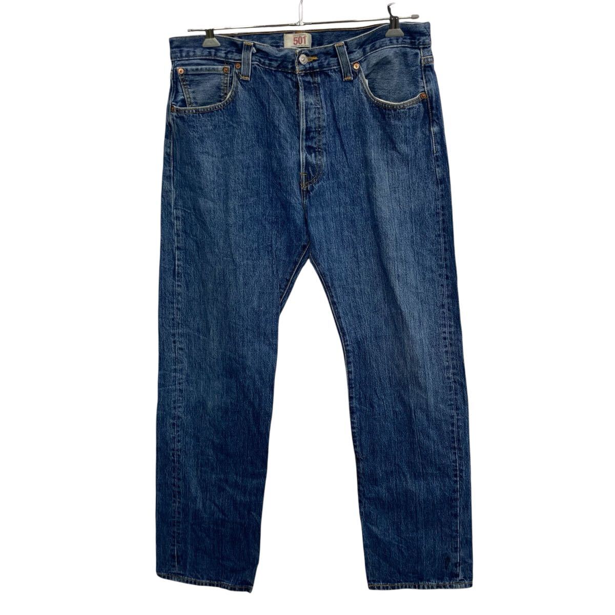 【中古】【古着】 Levi's501 デニムパンツ W36 インディゴブルー リーバイス ボタンフライ ゴールデンサイズ アメカジ デニム ジーンズ 2603-438