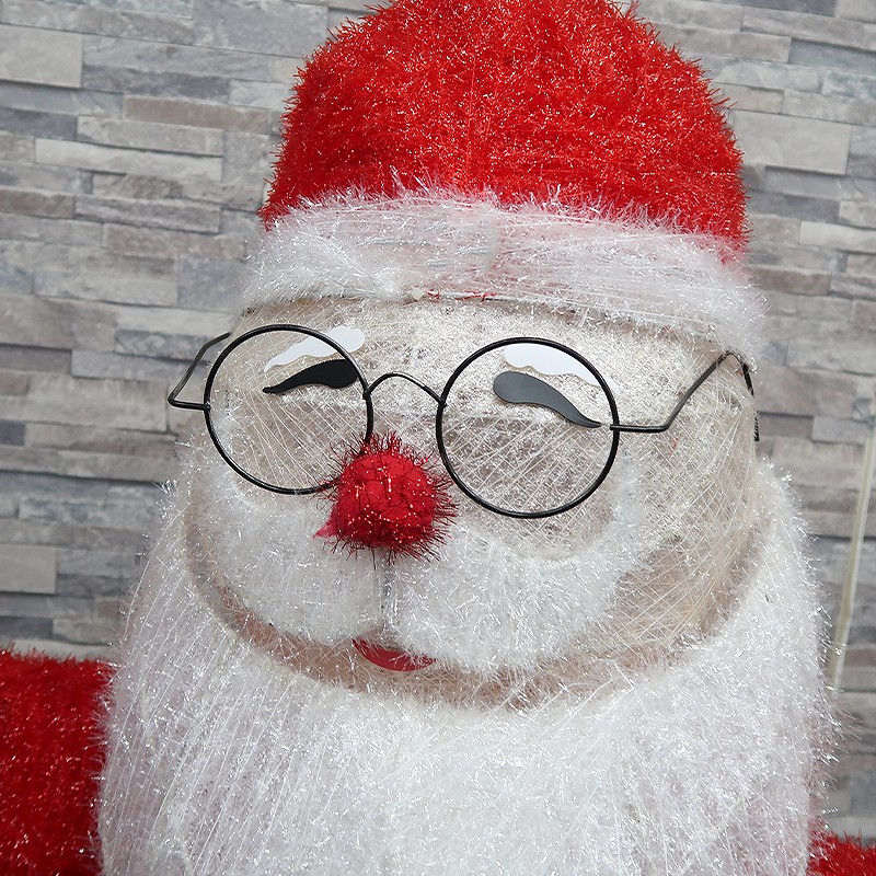 最終値下げ 可愛いサンタクロース モチーフライト 160cm クリスマス Ledイルミネーション