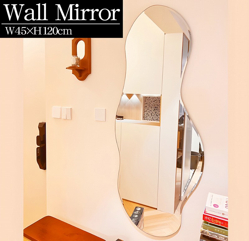 楽天市場】【全品最大P23倍！20日〜】ウォールミラー 北欧 姿見 壁掛け