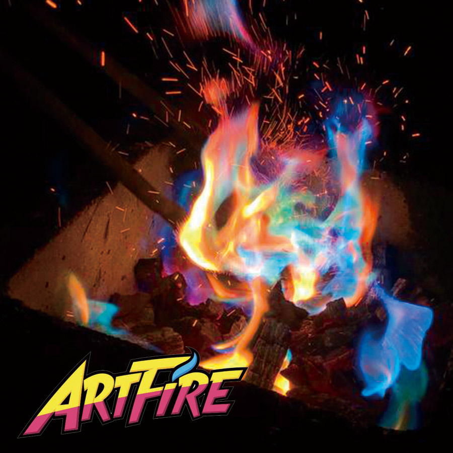 楽天市場 焚火 アートファイヤー アウトドア Artfire 1袋 炎の色が虹色に インスタ映え キャンプ ファイヤー 焚き火 父の日 プレゼント いただきプラザ楽天市場店