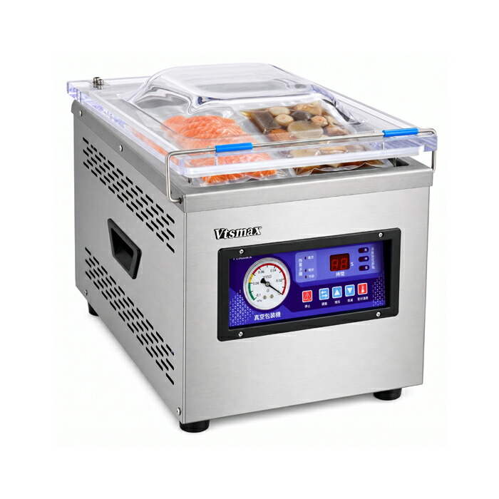 Vtsmax 無意味さ荷拵え機 チャン赤ちょうちん式 無意味さ風呂敷き包み機 大電気容量 卓上 御役目用 身寄り用 100V 日本遣りかた 流動物相応う 専用袋不必要 260粍判子 -100kPa 食料雑貨類保護すること 冷ややかさ膳立て 下味封鎖
