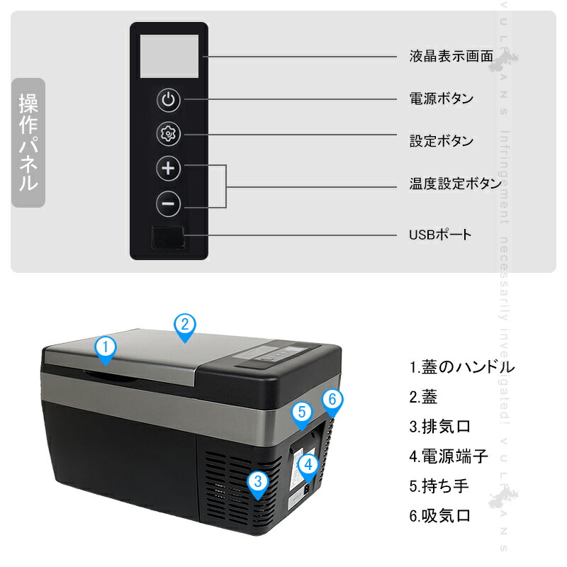 車載冷蔵庫25Lポータブル冷凍/冷蔵庫-22℃〜10℃設定可能車載&家庭急速冷凍・製氷できる45W3WAY電源対応AC/DC対応PSE規格品日本語取説付き1年保証