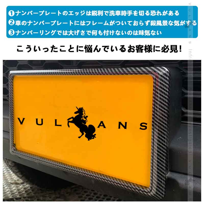 ナンバーフレーム ナンバープレート おしゃれ カーボン カー用品 ナンバー 外装 普通車 車 軽自動車 送料無料 今季一番 ナンバー