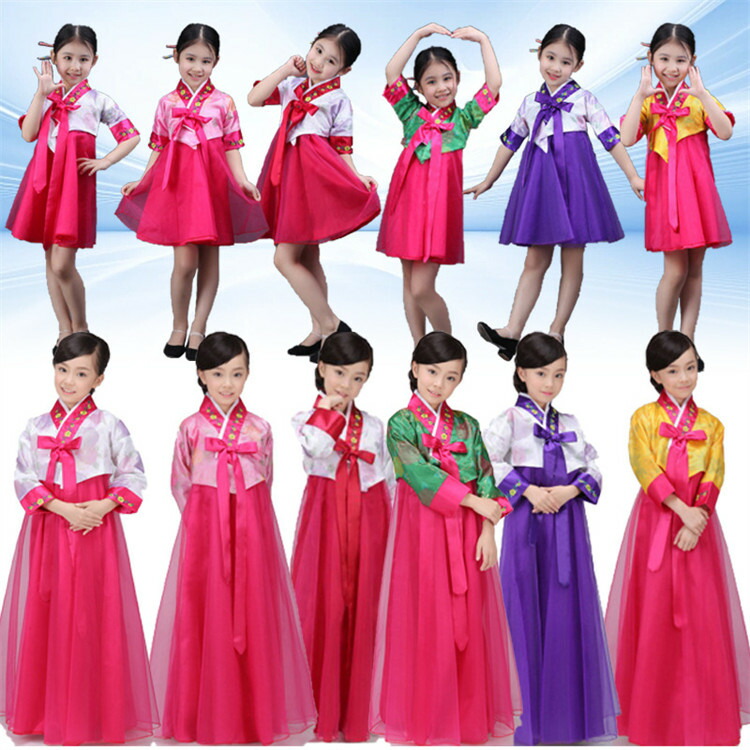 韓国民族衣装 女児 11色 子供用韓服 韓国民族衣装 チマチョゴリ 女の子韓国古典伝統