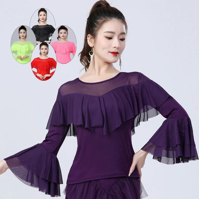 楽天市場】ラテンダンス トップス レディース 長袖 ラテンダンス 社交