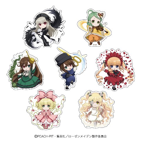 【ローゼンメイデン】ステッカーコレクション≪BOX≫（全7種）
