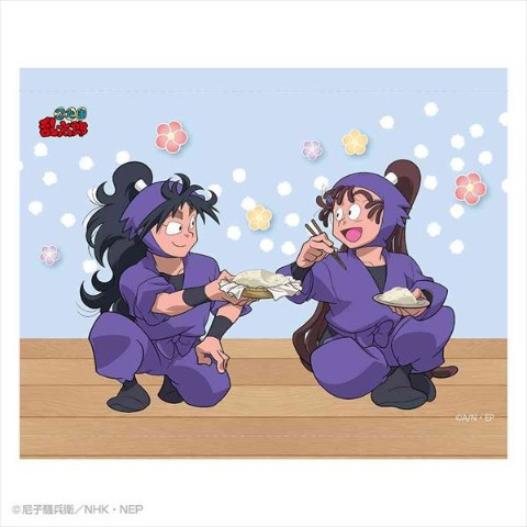 【忍たま乱太郎】「同室」A3タペストリー 久々知兵助・尾浜勘右衛門 漫画 アニメ 雑貨 グッズ 忍たまグッズ 忍たま画像
