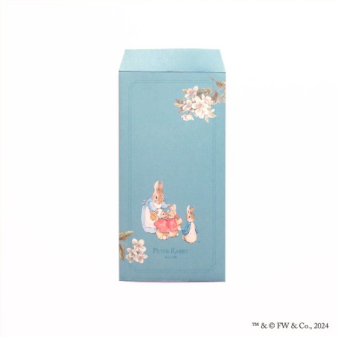 楽天市場】ピーターラビット 封筒セット PRR-004 (ブルー) 青色 blue