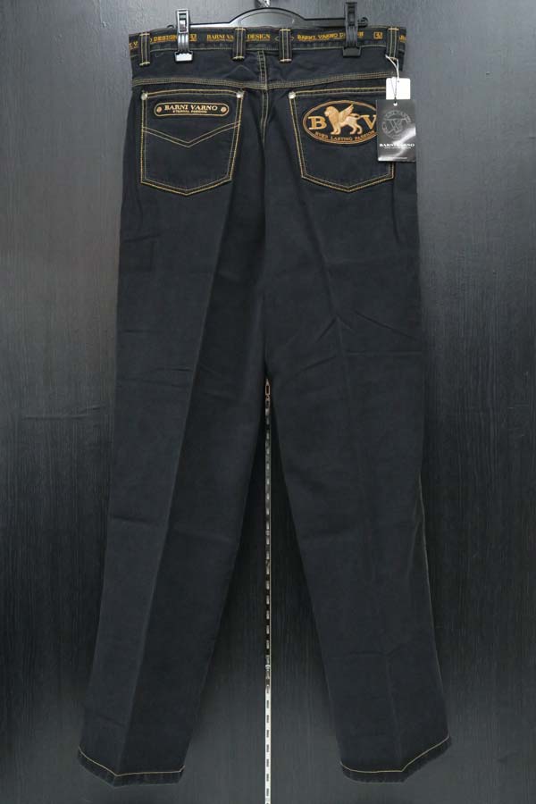値引 楽天市場 バーニヴァーノ 2タックソフトデニムジーンズ 105cm Baw Jjz3857 09 わんわん洋品店 時間指定不可 Prcs Org Pk