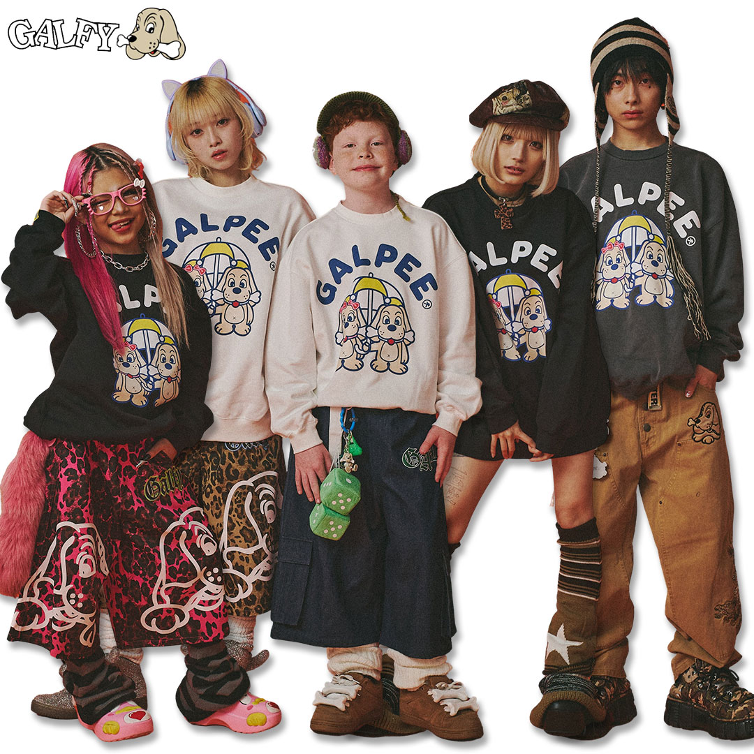 ガルピー GALPEE ガルフィー GALFY トレーナー GALPEE アベックスウェット 151027 子供服 25SS